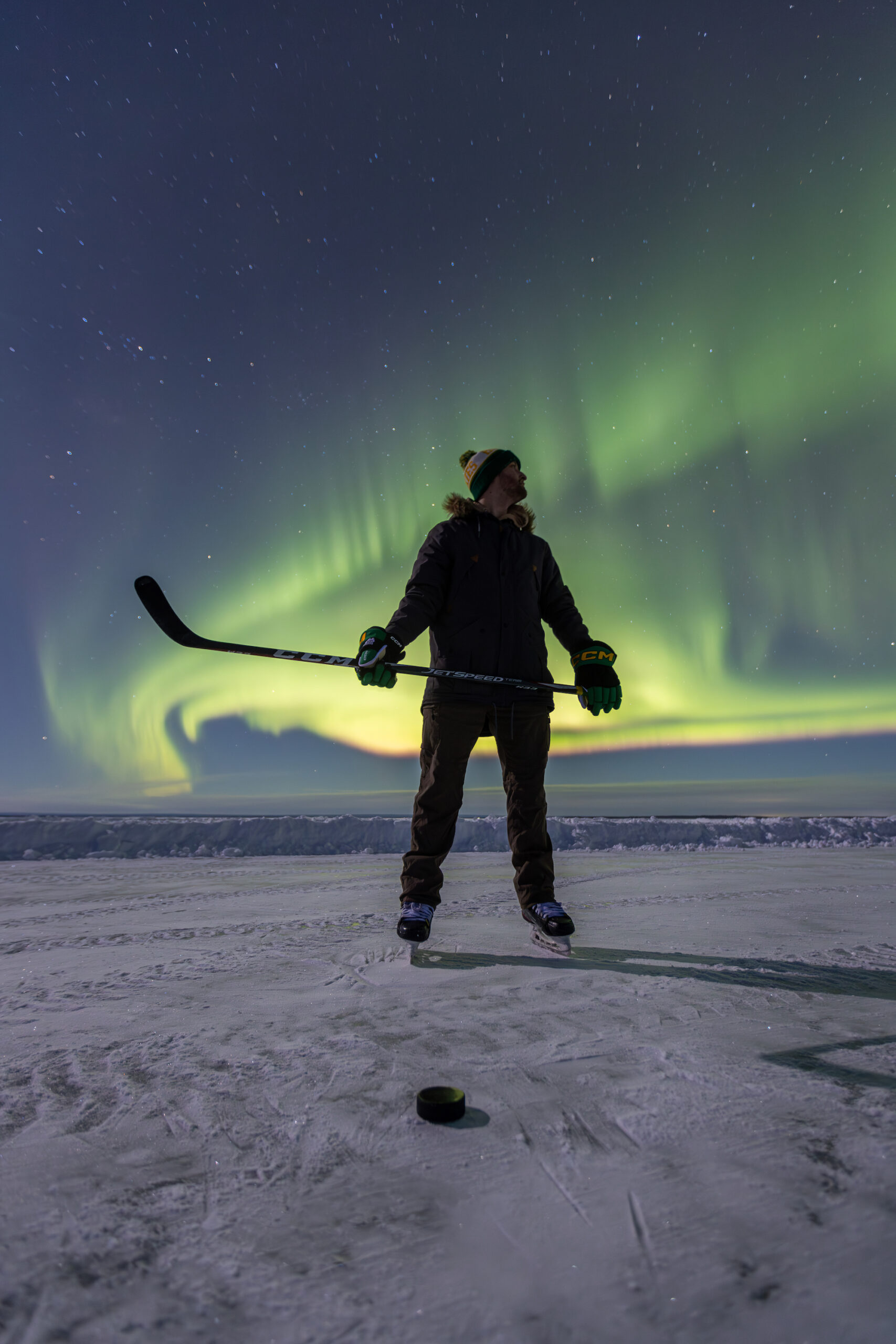 Here to Play Alberta Pond Hockey